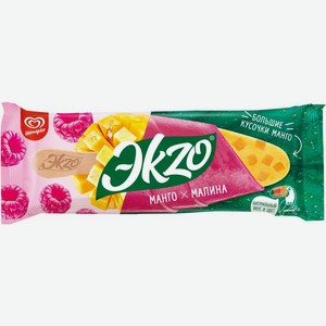 Мороженое Эkzo Манго-Малина 2% 70г