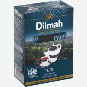 Чай черный Dilmah Цейлонский листовой 100г