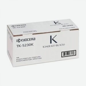 Картридж Kyocera TK-5230K (1T02R90NL0) для Kyocera P5021cdn/cdw, M5521cdn/cdw, черный