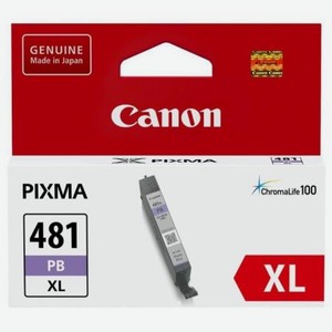 Картридж Canon CLI-481PB XL (2048C001) для Canon PixmaTS8140TS/TS9140, голубой