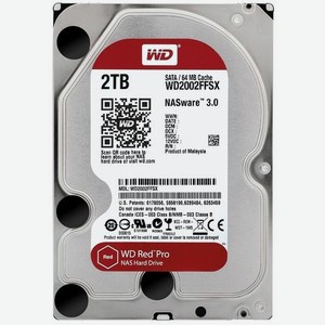 Жесткий диск WD Red Pro 2Tb WD2002FFSX SATA III NAS 3.5
