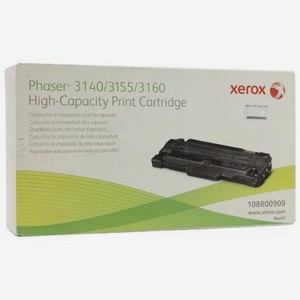 Картридж Xerox 108R00909 для Xerox Ph 3140/3155/3160, черный