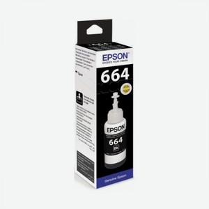 Картридж Epson T6641 (C13T66414A) для Epson L100, черный