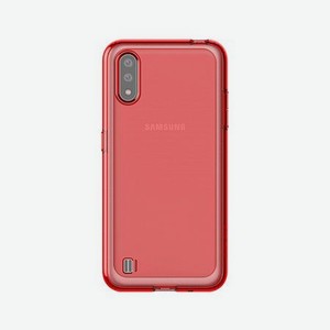 Чехол (клип-кейс) Samsung Galaxy M01 araree M cover красный (GP-FPM015KDARR)