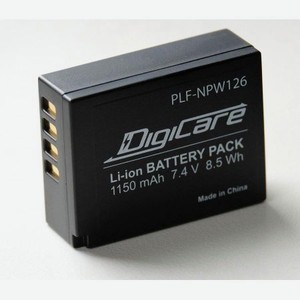 Аккумулятор DigiCare PLF-NPW126 / NP-W126 для X-M1, X-E1, X-PRO1, HS30EXR, HS35EXR