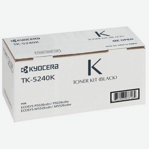 Картридж Kyocera TK-5240K (1T02R70NL0) для Kyocera P5026cdn/cdw, M5526cdn/cdw, черный