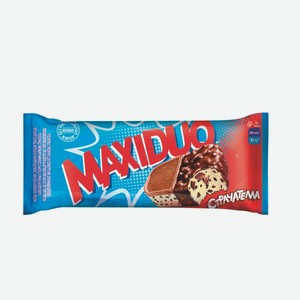 Мороженое «MAXIBON»/«MAXIDUO» Страчателла, БЗМЖ, 140 мл