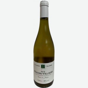 Вино Closerie des Alisiers Макон-Виляж белое сухое 13,5 % алк., Франция, 0,75 л