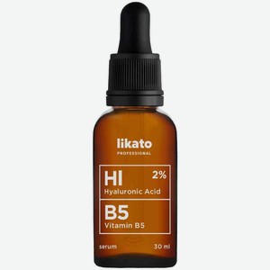 Сыворотка для лица Likato с гиалуроновой кислотой и витамином В5, 30 мл