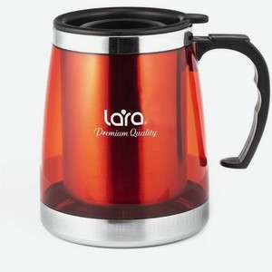 Термокружка LARA LR04-39, 0.5л, красный