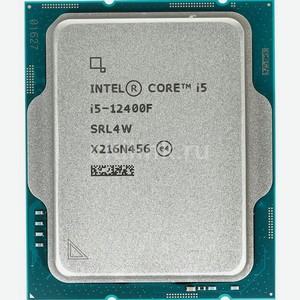 Процессор Intel Core i5 12400F, LGA 1700, OEM