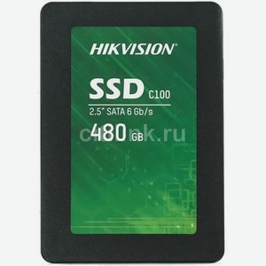 SSD накопитель Hikvision HS-SSD-C100/480G Hiksemi 480ГБ, 2.5 , SATA III, SATA