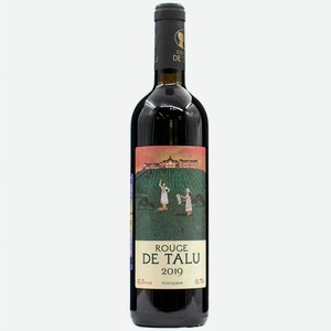 Вино тихое красное сухое столовое ЗГУ Кубань Rouge de Talu 2019 0.75 л