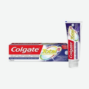 Паста зубная Colgate Total 12 Проф. Отбеливающая 75мл