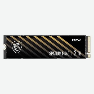 Внутренний SSD накопитель MSI SPATIUM M460 PCIe 4.0 NVMe M.2 1TB