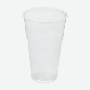 Стакан 0.5л для холодных напитков прозрачный 12 шт пластик (181860)