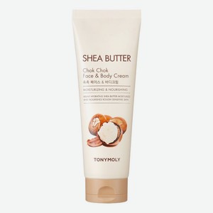 Увлажняющий крем для лица и тела с маслом ши Shea Butter Chok Chok Face & Body Cream 250мл