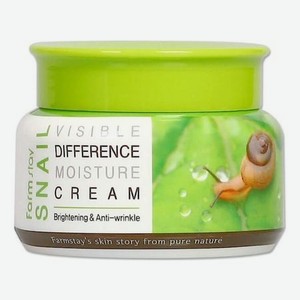 Крем для лица с муцином улитки Snail Visible Difference Moisture Cream 100г