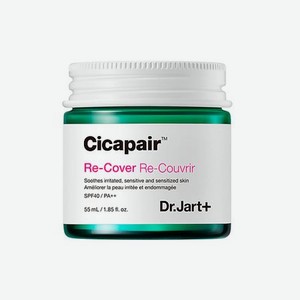 Восстанавливающий CC крем антистресс корректирующий цвет лица SPF40/PA++ Cicapair