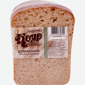 Хлеб Бояр Домашний ржано-пшеничный бездрожжевой нарезка, 330 г