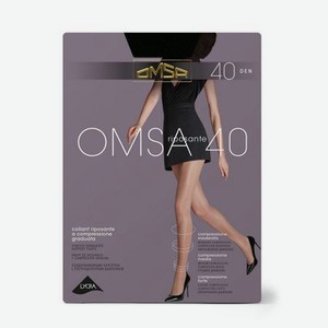 Женские колготки Omsa 40den Nero 2 размер