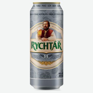 Пиво Rychtar светлое 4,6%, 500 мл
