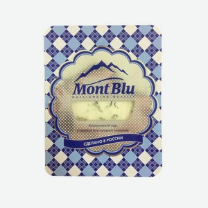 Сыр <Mont Blu> c голубой плесенью ж50% 100г СТАРОДУБСКИЙ СЫРНЫЙ ЗАВОД