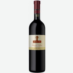 Вино Марани Алазанская Долина ОС красное полусладкое 12% 0,75л