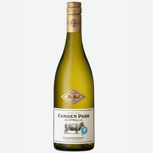 Вино Камден Парк Шардоне 2020, ординарное, белое, полусухое, 0.75л, 12.5%