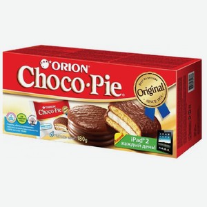 Пирожное Orion Choco Pie 180гр