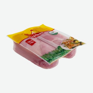 Филе грудки цыпленка-бройлера Петелинка без кожи охлажденная, ~1.2кг Россия