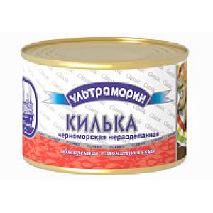 Килька неразделенная в томатном соусе Ультрамарин 240 г