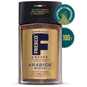 Кофе растворимый Fresco Arabica blend, сублимированный, 100 г