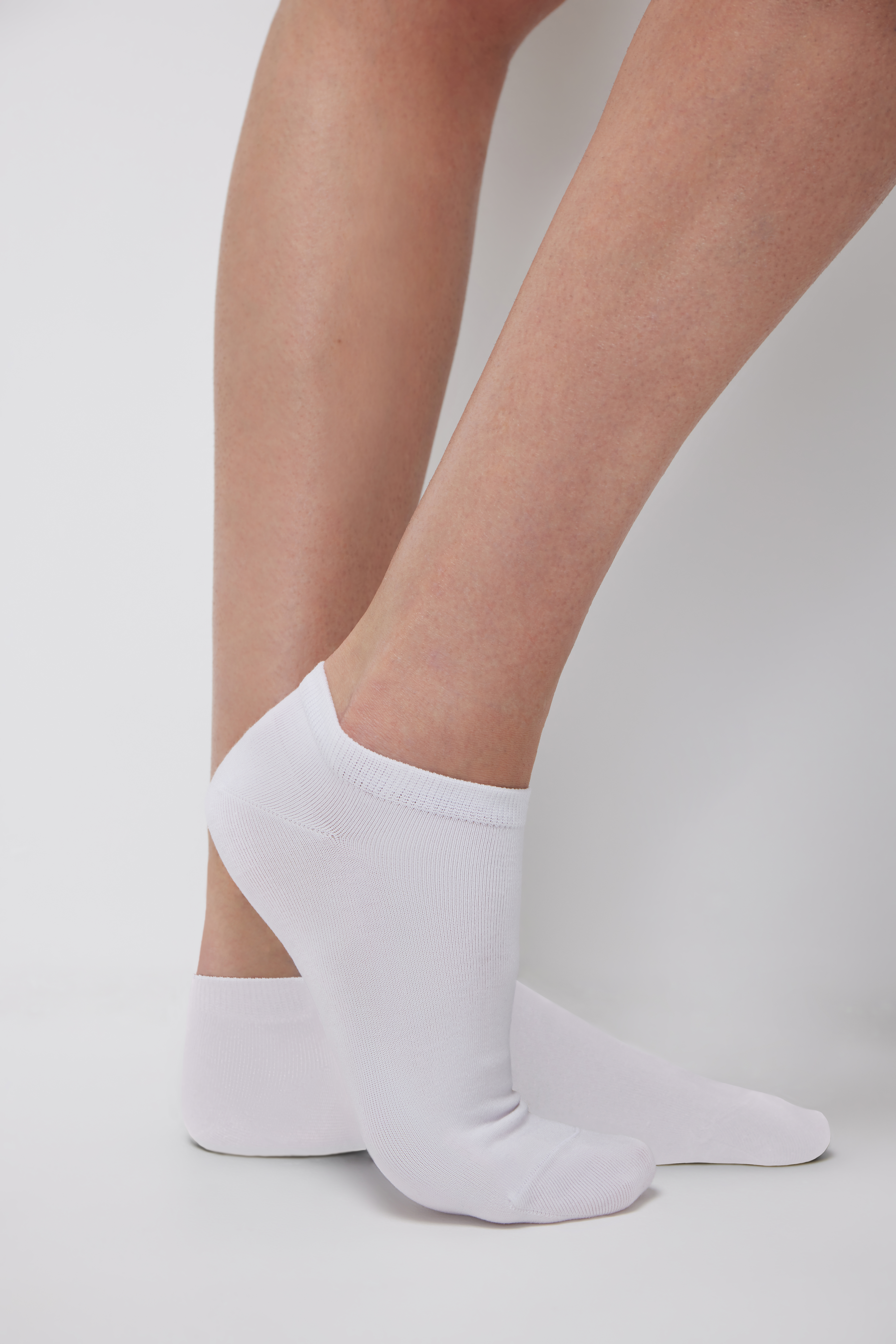 Короткие носки из лиоцелла (белый)