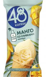 Мороженое Nestle 48 Копеек Манго со сливками 94г