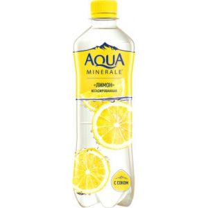 Напиток Aqua Minerale Лимон негазированный 500мл