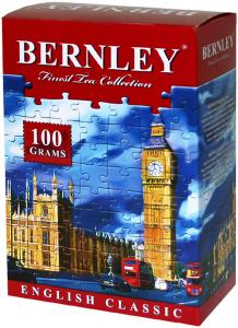 Чай черный Bernley English Classic цейлонский крупнолистовой 100г