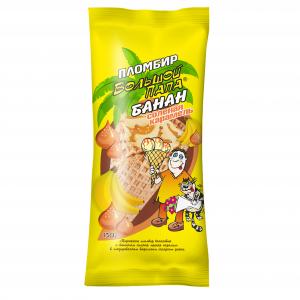 Мороженое НАСТОЯЩИЙ ПЛОМБИР рожок со вкусом фисташки, 110г в магазине ...