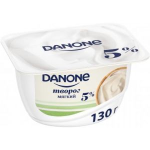 Творог Danone мягкий 5% 130г