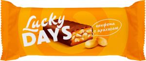 Конфеты Lucky Days Карамельные с арахисом