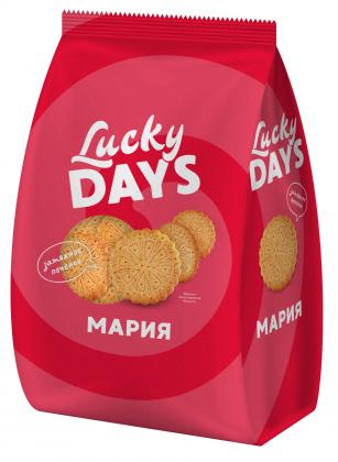 Печенье Lucky Days затяжное Мария 500г