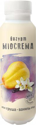 Йогурт питьевой Miocrema груша ваниль 1.5%/2% 250г в ассортименте