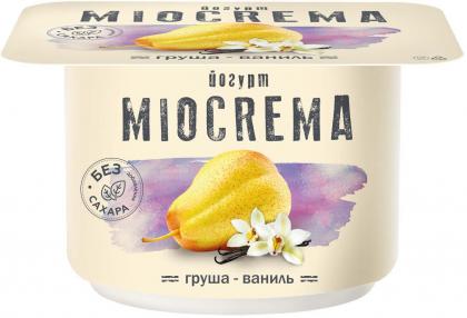 Йогурт Miocrema густой груша ваниль 2.5% 125г