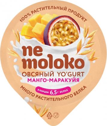 Продукт овсяный Nemoloko манго-маракуйя 130г