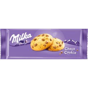 Печенье Milka с кусочками молочного шоколада 168г