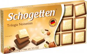 Шоколад Schogetten Трилогия 100г