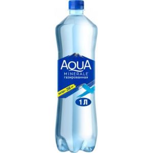 Вода Aqua Minerale питьевая газированная 1л