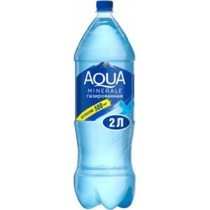 Вода Aqua Minerale питьевая газированная 2л