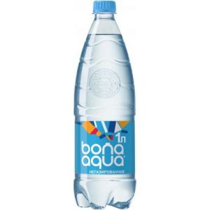 Вода питьевая BonaAqua негазированная 1л