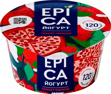 Йогурт Epica Гранат Малина 4.8% 130г